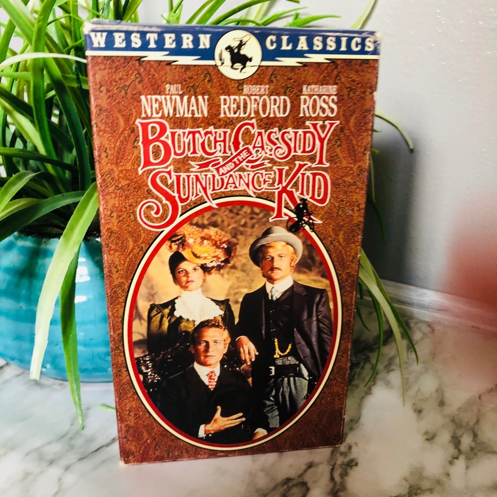 Butch Cassidy and the Sundance Kid (VHS, 1992) Robert Redford Paul Newman